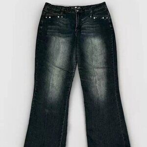 Vintage Luxury Blues Boot Cut Jeans Womens 18/20